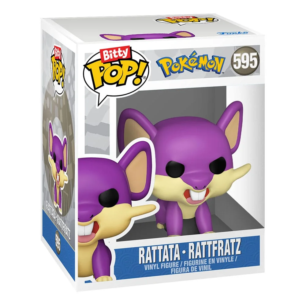 Pokémon Bitty POP! Vinyl Figure 4-Pack Series 2 - 2 cm